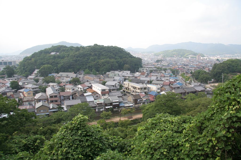 R9381 Himeji - Ville vue du chateau