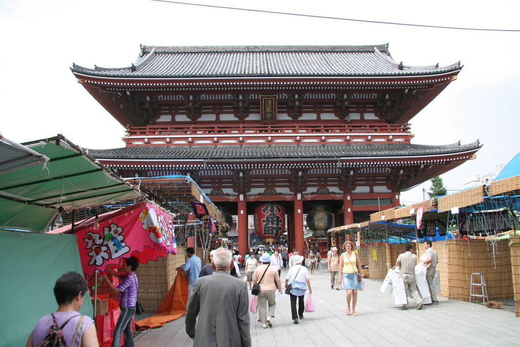 R9428 Tokyo - seconde porte du temple Senso-ji