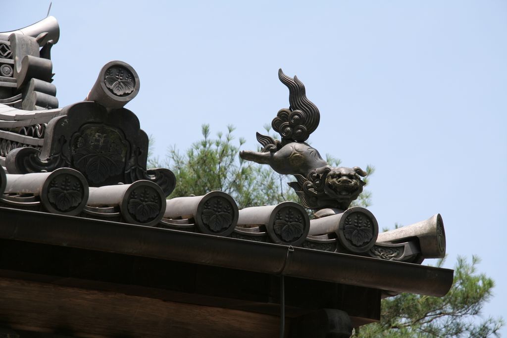 R9999064 Kyoto - Kinkaku-ji - Detail de toiture